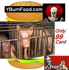 YBurnFood.com or YCookFood.com 99Cents Torture